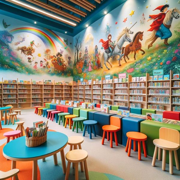 Nombres de bibliotecas infantiles